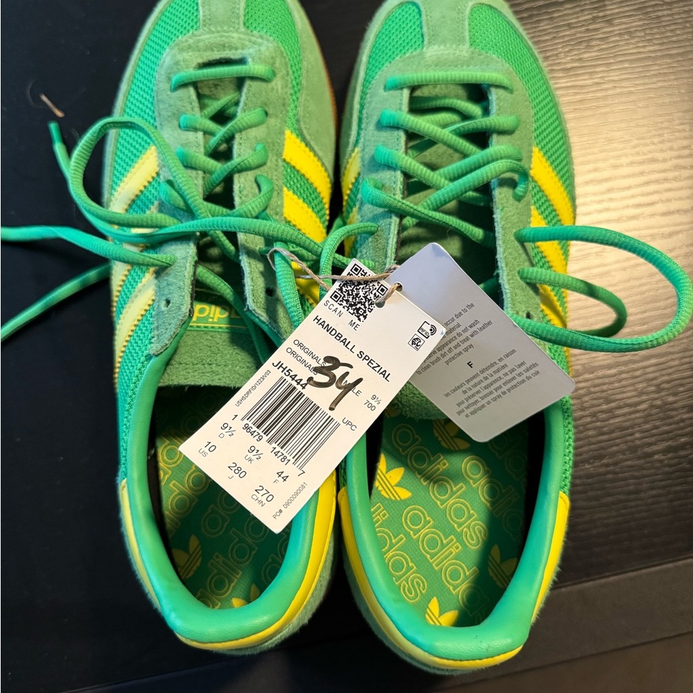 Adidas Handball Spezial NWT Men size 10, Women size 11.